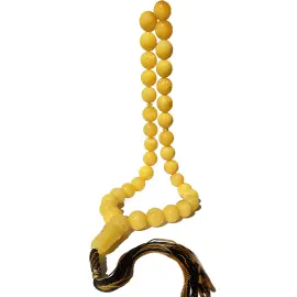 Чётки мусульманские из янтаря "Аллах"